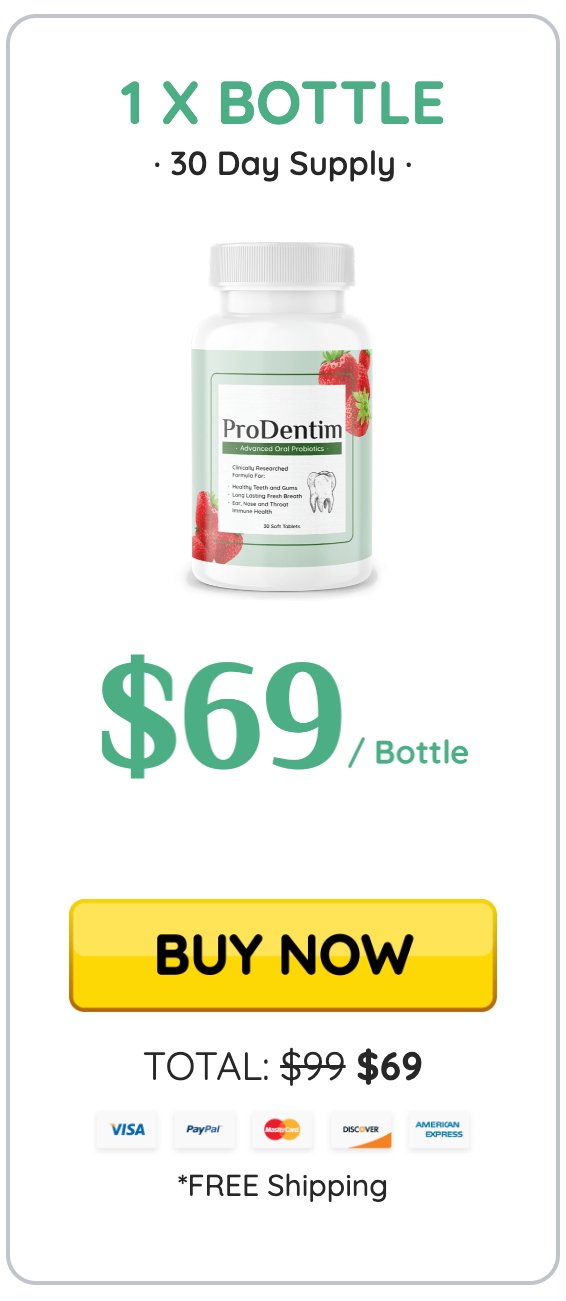 prodentim 1 bottle 